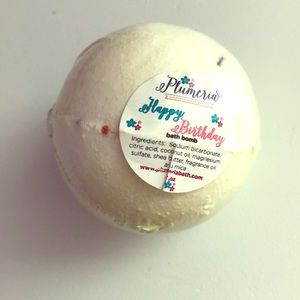 Plumeria bath bombs